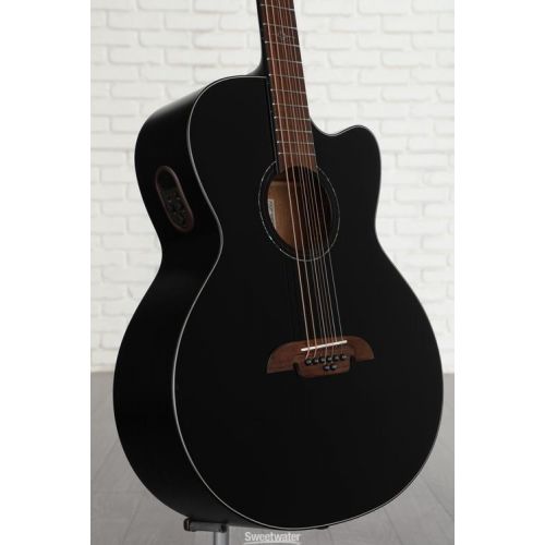  Alvarez ABT60ce 8-string Baritone Acoustic-electric Guitar - Black Demo