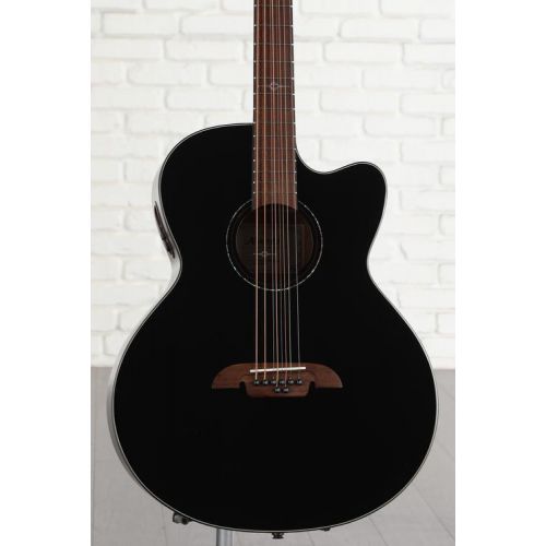  Alvarez ABT60ce 8-string Baritone Acoustic-electric Guitar - Black Demo