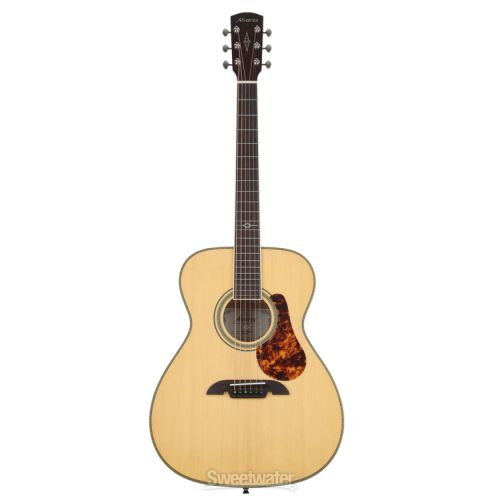  Alvarez MF60 Herringbone Acoustic Guitar - Natural