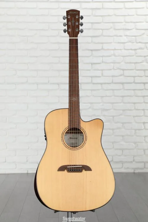  Alvarez AED90ce Armrest Acoustic-electric Guitar - Natural Demo