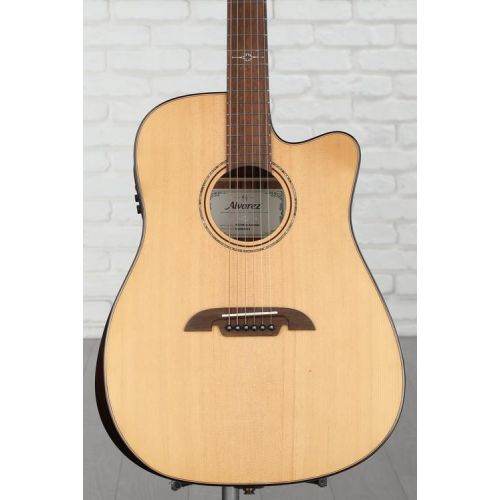  Alvarez AED90ce Armrest Acoustic-electric Guitar - Natural Demo