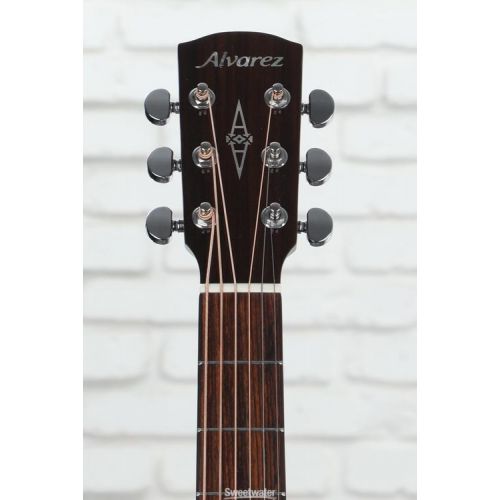 Alvarez AEBT70ce Armrest Acoustic-electric Baritone Guitar - Natural Demo
