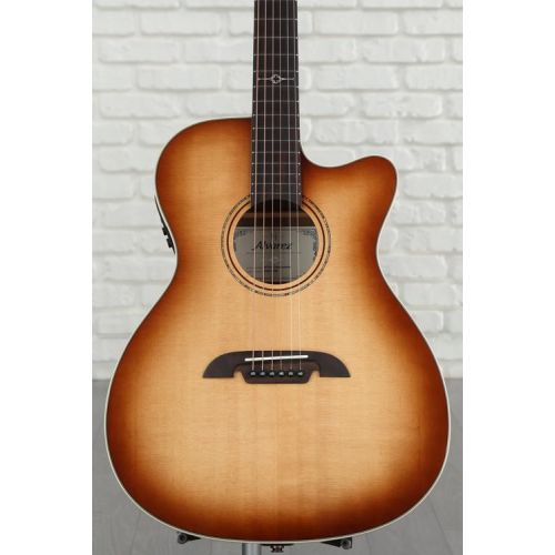  Alvarez AF70ce Shadowburst Acoustic-electric Guitar - Shadowburst