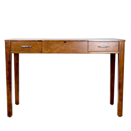  Alveare Home 8008-878 Aimee Vanity Desk Walnut