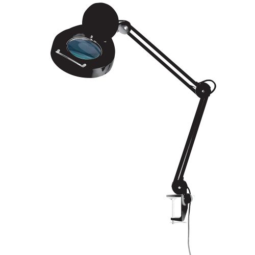  Alvin 1.75x Magnifier Lamp Black (ML255-B)