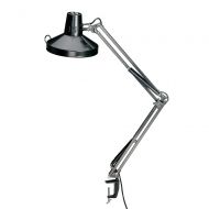 Alvin CL1755-B Swing-Arm Combination Lamp, Black