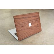 /Etsy Wood MacBook Real Walnut Skin Cover Decal Case for MacBook 12 Air 11 13 Pro 13 15 Retina 13 15 Touchbar
