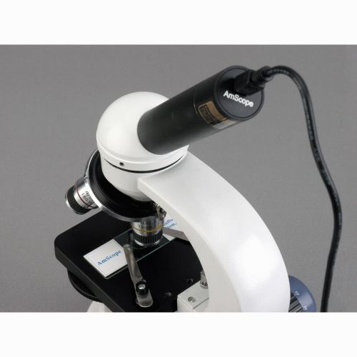  AmScope 1.3 MP USB Still & Live Video Microscope Imager Digital Camera + Calibration Kit