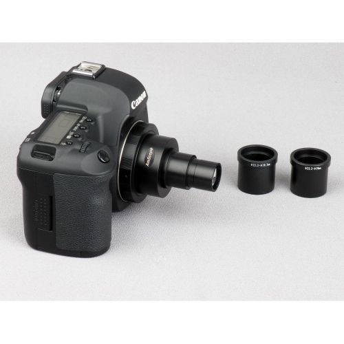  AmScope CA-CAN-NIK-SLR Canon and Nikon SLR/DSLR Camera Adapter for Microscopes