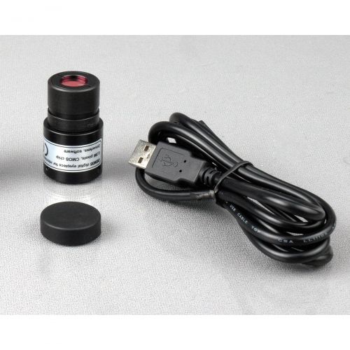  [아마존베스트]AmScope 40X-1000X LED Student Microscope + 5MP USB Camera (M150C-E5)