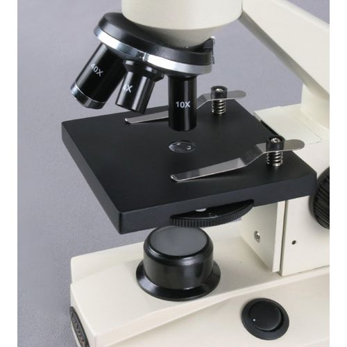  [아마존베스트]AmScope 40X-1000X Student Biological Compound Microscope Turn Key Package