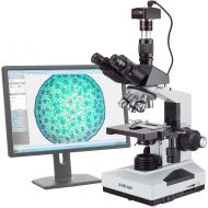 [아마존베스트]AmScope 40X-2000X Lab Clinic Veterinary Trinocular Microscope with 5MP Camera
