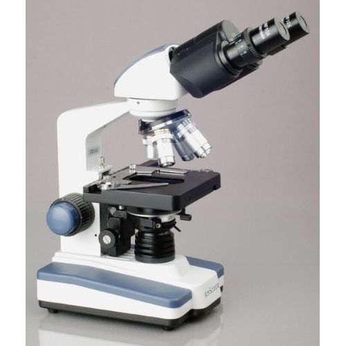  [아마존베스트]AmScope 40X-2500X LED Digital Binocular Compound Microscope w 3D Stage + 5MP USB Camera