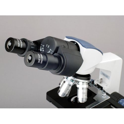  [아마존베스트]AmScope 40X-2500X LED Digital Binocular Compound Microscope w 3D Stage + 5MP USB Camera