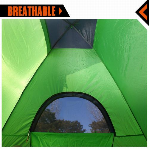  Amagoing KingCamp Camping Tent Easy Set Up 2-3 Persons Dome Tent Instant Pop Up Tents Lightweight Waterproof Windproof Backpacking Tent for Outdoor, Hiking, Picnic, Travel