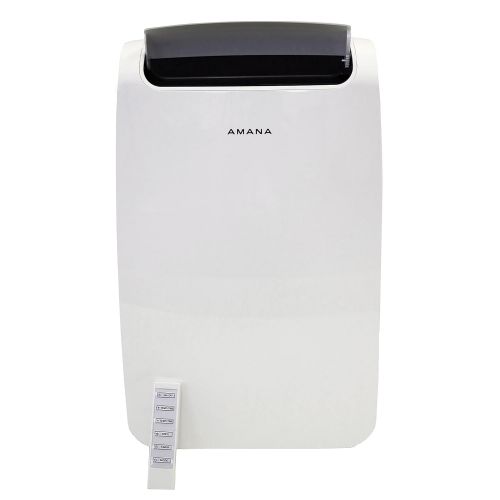  Amana AMAP081AW Portable Air Conditioner with Remote Control in White for Rooms up to 250-Sq. Ft.