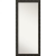 Amanti Art Signore Bronze Wood Floor/Leaner Mirror Full