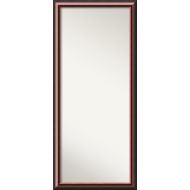 Amanti Art Full Length Mirror | Cambridge Mahogany Mirror Full Length | Solid Wood Full Body Mirror | Floor Length Mirror 28.50 x 64.50