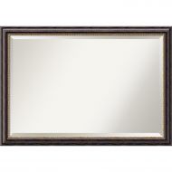 Amanti Art Extra Large, 40 x 28 Wall Mirror X-Lrg, Tuscan Rustic: Outer Size 40x28 Black