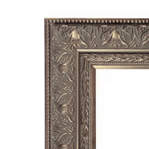  Amanti Art Framed Mirrors for Wall | Barcelona Champagne Mirror for Wall | Solid Wood Wall Mirrors | Large Wall Mirror 40.38 x 28.38