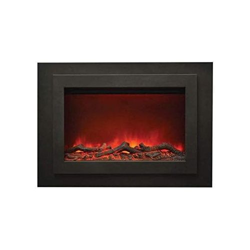  Amantii Zero Clearance Electric Fireplace with Surround (ZC-FM-37), 33-Inch