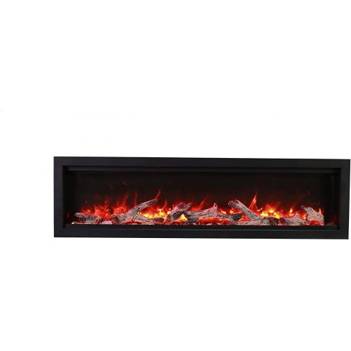  Amantii SYM-50 Bespoke Electric Fireplace ? 50″ Clean Face Design Integrity, Quality Craftsmanship & Attention to Detail