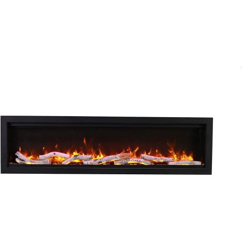  Amantii SYM-50 Bespoke Electric Fireplace ? 50″ Clean Face Design Integrity, Quality Craftsmanship & Attention to Detail