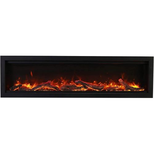  Amantii SYM-50 Bespoke Electric Fireplace ? 50″ Clean Face Design Integrity, Quality Craftsmanship & Attention to Detail