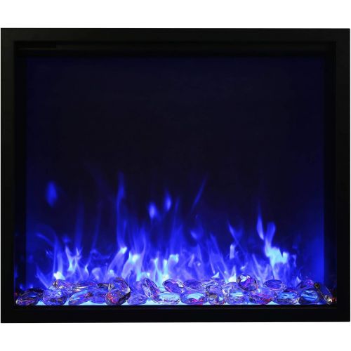  Amantii TRD-48 Traditional Series Built-in Electric Fireplace with Logs (TRD-48), 48-Inch