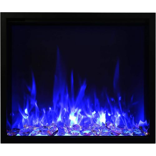  Amantii TRD-48 Traditional Series Built-in Electric Fireplace with Logs (TRD-48), 48-Inch