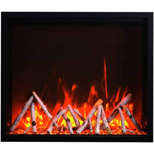  Amantii TRD-48 Traditional Series Built-in Electric Fireplace with Logs (TRD-48), 48-Inch