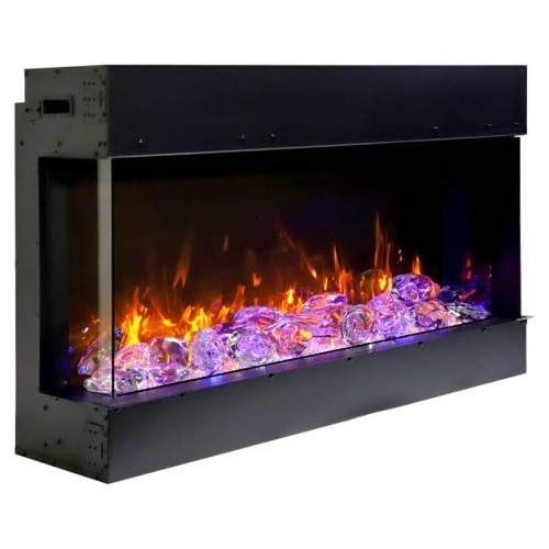  Amantii TRU-VIEW-SLIM-50 - 3 Sided Electric Fireplace