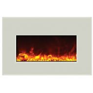Amantii Electric Fireplace INSERT-30-4026-WHTGLS