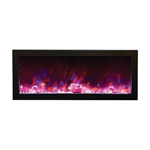  Amantii BI-88-DEEP - 88 Wide x 12 deep Electric Fireplace