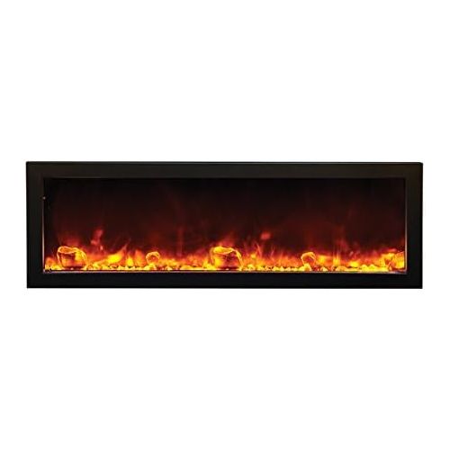  Amantii BI-88-DEEP - 88 Wide x 12 deep Electric Fireplace