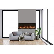 Amantii 72-TRU-View-XL XT - 3 Sided Electric Fireplace