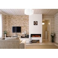 Amantii TRU-VIEW-SLIM-72 - 3 Sided Electric Fireplace