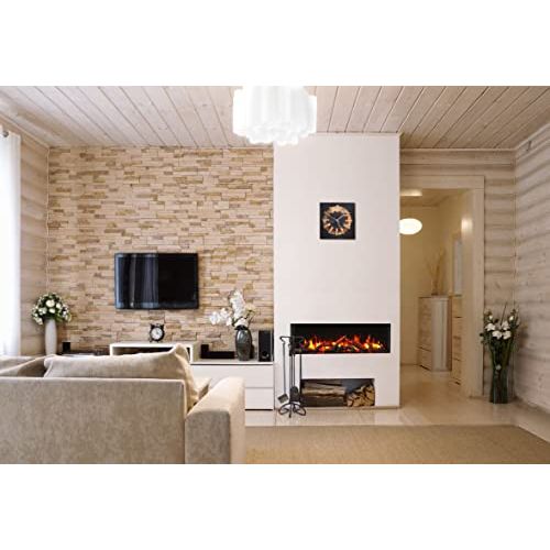  Amantii TRU-VIEW-SLIM-72 - 3 Sided Electric Fireplace