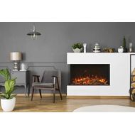 Amantii 40-TRU-View-XL XT - 3 Sided Electric Fireplace