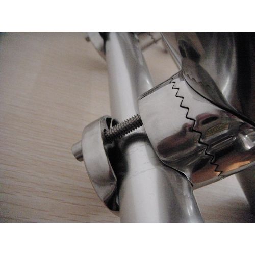  Amarine Made 2pcs Stainless Clamp on Fishing Rod Holder for Rails 7/8 to 1