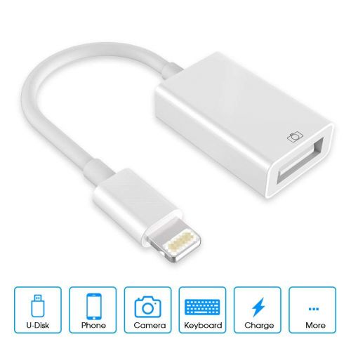  [아마존 핫딜]  [아마존핫딜]Amatage USB-Kamera-Adapter,USB OTG-Kabel Mannlich USB Female Adapter,Keine App benoetigt