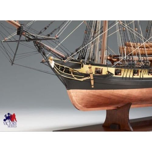  Mercury Russian Brig - Wooden Model Ship Kit by Amati