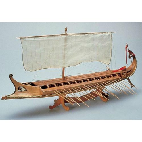  Import wooden sailing ship model Amati AM1404 Greek Bairemu