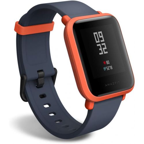  [아마존베스트]Amazfit Bip Smartwatch by Huami with All-Day Heart Rate and Activity Tracking, Sleep Monitoring, GPS, Ultra-Long Battery Life, Bluetooth, US Service and Warranty (A1608 Black)