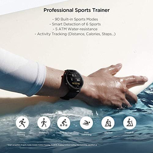  [아마존베스트]Amazfit GTR 2 Smart Watch with Bluetooth Call Function, Sports Watch with 12 Sports Modes, Fitness Tracker with Blood Oxygen Saturation Monitor, 3GB Music Memory for Men, Women