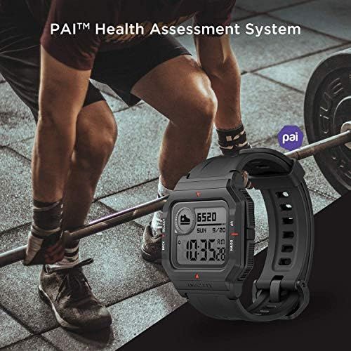  [무료배송]Amazfit Neo Fitness Retro Smartwatch with Real-Time Workout Tracking, Heart Rate and Sleep Monitoring, 28-Day Battery Life, Smart Notifications, 1.2 Always-On Display, Water Resist