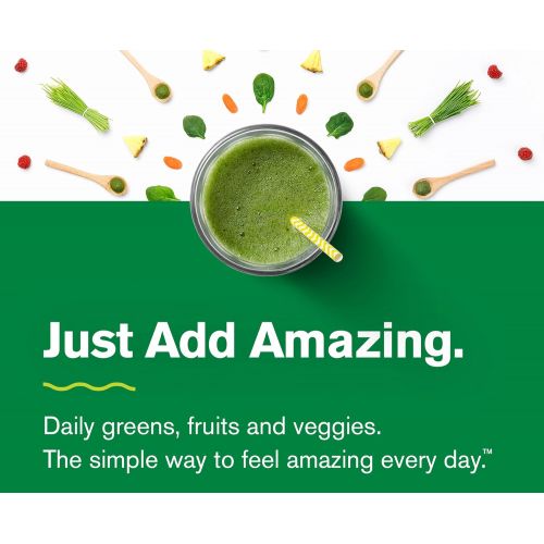  Amazing Grass Green Superfood Organic Powder with Wheat Grass and 7 Super Greens, Flavor:...