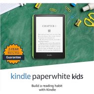 Kindle Paperwhite Kids ? kids read, on average, more than an hour a day with their Kindle - 16 GB, Emerald Forest