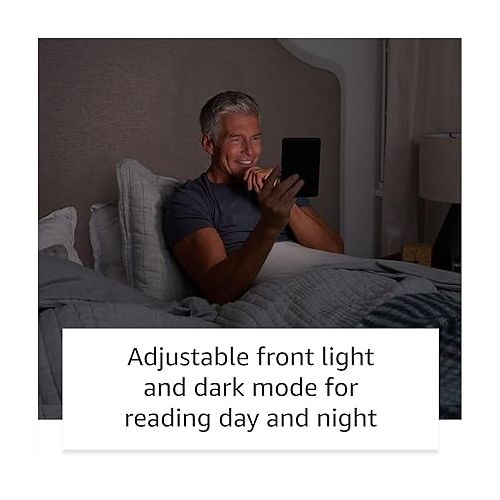  Amazon Kindle ? The lightest and most compact Kindle, with extended battery life, adjustable front light, and 16 GB storage ? Without Lockscreen Ads ? Black