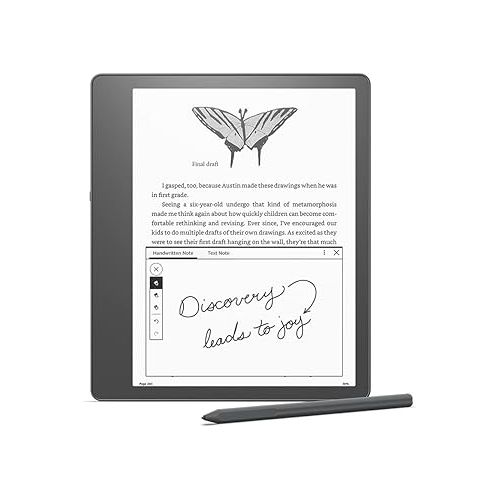  Kindle Scribe Bundle. Includes Kindle Scribe (32 GB), Premium Pen, and NuPro Bookcover in Black